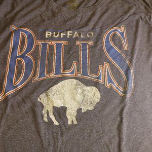 Mens Gray Buffalo Bills Tshirt 2XL